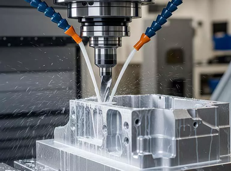 CNC housing machining